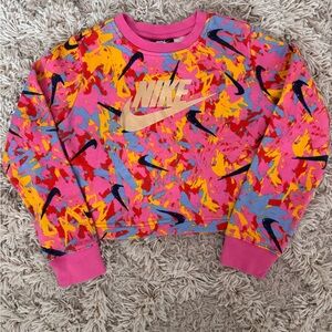 Nike Multicolor Abstract Sweatshirt